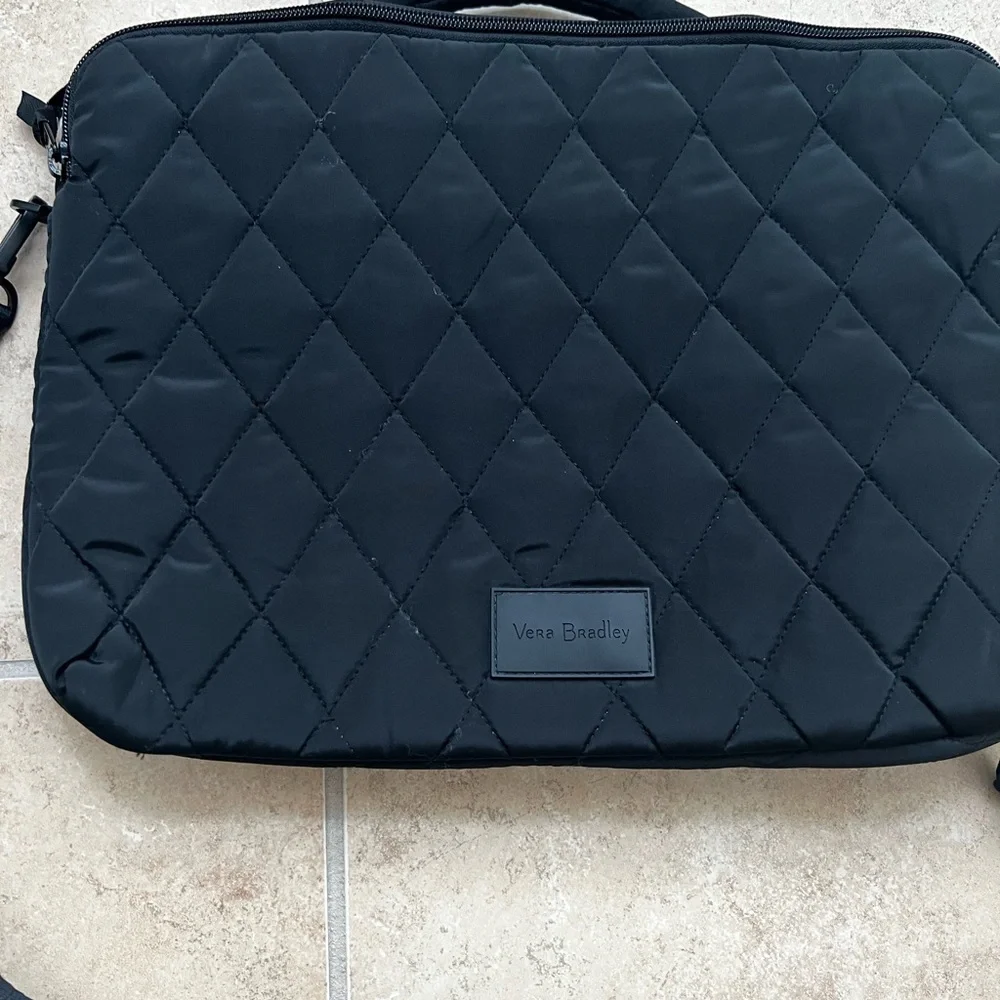 Vera Bradley Black Quilted Bag